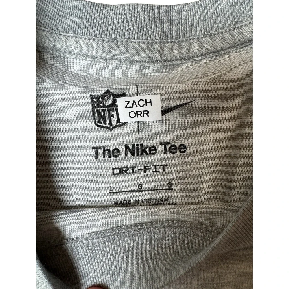 Team Issued Zach Orr Baltimore Ravens AFC Mens‎ Nike Dri Fit Long Sleeve T Shirt